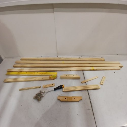 FINENOLO ADJUSTABLE WOODEN EASEL - HOLDS UP TO 48" (MODEL: ‎AZ1633) image 2