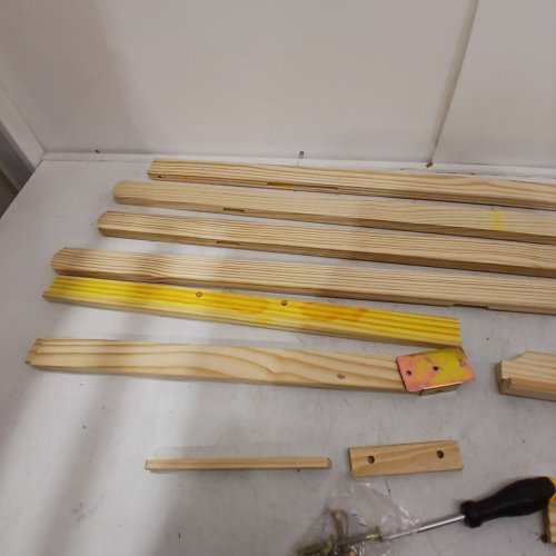 FINENOLO ADJUSTABLE WOODEN EASEL - HOLDS UP TO 48" (MODEL: ‎AZ1633) image 3