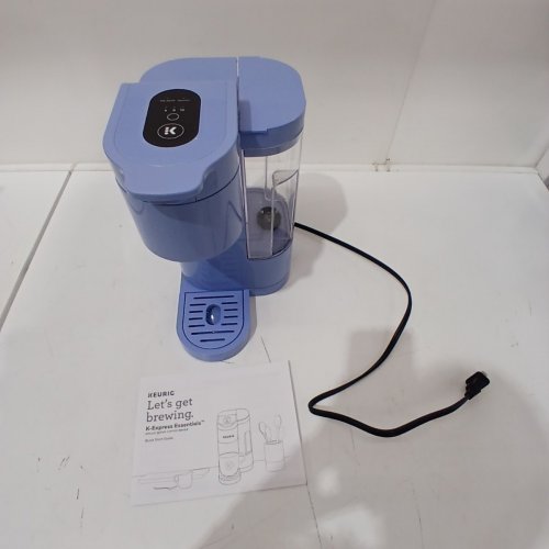 KEURIG K-EXPRESS ESSENTIALS SINGLE SERVE COFFEE MAKER - 3 CUP SIZES - BLUEBELL (MODEL: K49) image 6