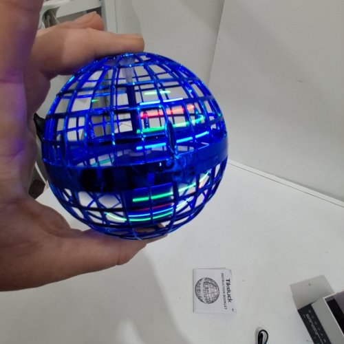 tikduck flying SPHERE MAGIC HOVER BALL - BLUE image 2