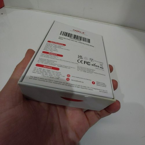 IWALK LINKPOD 4 PORTABLE POWER BANK CHARGER FOR DEVICES WITH USB-C PORT - 4500 MAH - WHITE image 3