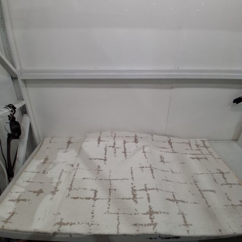 ENGIW TEXTURED TUFTED JACQUARD MODERN NON-SLIP, SOFT, WASHABLE LUXURY AREA RUG FOR LIVING ROOM, BEDROOM, DINING ROOM OR NURSERY - 8" X 10" - BEIGE (MODEL: 756383574705) image 2