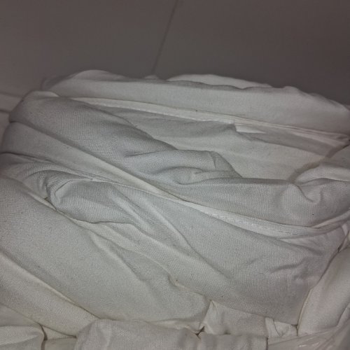 3PC AMAZON BASICS PINCH PLEAT DOWN-ALTERNATIVE COMFORTER BEDDING SET - KING - WHITE image 4