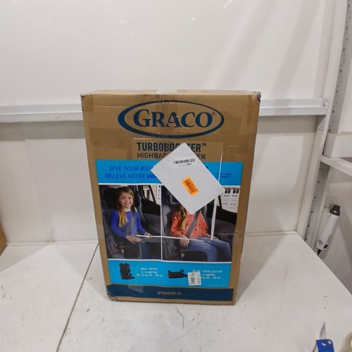 GRACO 2-IN-1 TURBOBOOSTER HIGHBACK TO BACKLESS BOOSTER CAR SEAT - 40LB TO 100LB MAX - BLACK (MODEL: 2168325) image 5