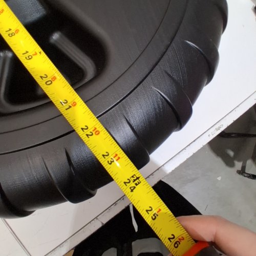 HEAVY DUTY BOAT LIFT WHEEL - 2FT - BLACK image 2