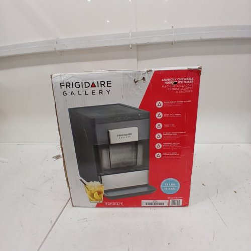 FRIGIDAIRE GALLERY COUNTERTOP NUGGET-SHAPED ICE MAKER WITH STAINLESS STEEL TRIM - 33 LBS - BLACK (MODEL: EFIC201-BLACK) image 12