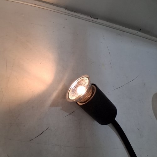 GOZILLA REPTILE HEAT LAMP WITH 360°ROTATABLE TIMING & DIMMING CYCLE TIMER, 25W+50W UVA/UVB REPTILE LIGHT BULB - BLACK image 2