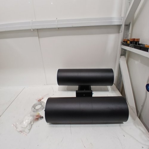 2PK MIRREA CYLINDRICAL WALL SCONCES - 18" - BLACK (MODEL: B12A150) image 3