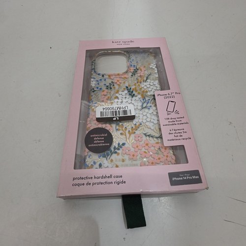 KATE SPADE PROTECTIVE CASE WITH MAGSAFE FOR IPHONE 14 PRO MAX - ROSE & GREEN FLORAL WITH GEMS image 5