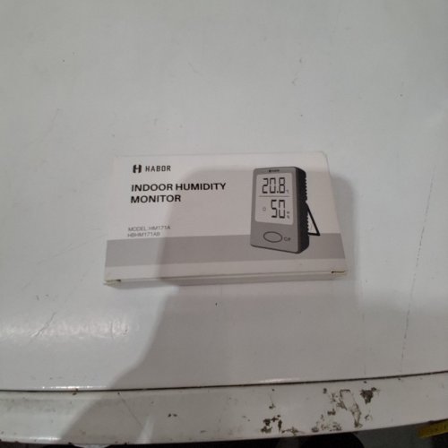 HABOR INDOOR TEMPERATURE AND HUMIDITY MONITOR (MODEL: HM171A) image 3