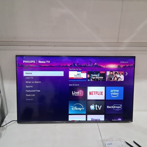 PHILIPS 4K UHD QLED ROKU SMART TV - 50" (MODEL: 50PQL7676) image 2