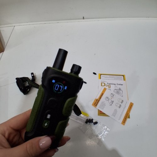 SLOPEHILL WATERPROOF DOG TRAINING COLLAR WITH REMOTE - 8 LBS-140 LBS - 2600FT - GREEN - (MODEL: D17T) image 2
