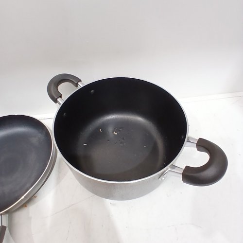 5PC OSTER NONSTICK COOKWARE SET - BLACK - (MODEL: ‎ 82931.07) image 3