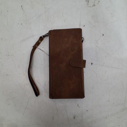 ZIPPER WALLET PHONE CASE - IPHONE 15 PRO MAX - BROWN image 4