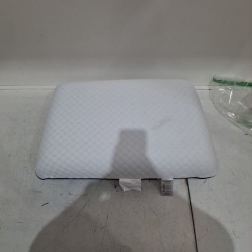 GEL MEMORY FOAM PILLOW WITH WASHABLE COVER - STANDARD - WHITE image 2