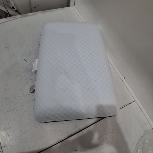 GEL MEMORY FOAM PILLOW WITH WASHABLE COVER - STANDARD - WHITE image 3