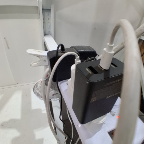 SAMSUNG 65W PD POWER ADAPTER TRIO - 65W - BLACK (MODEL: EP-T6530) image 2