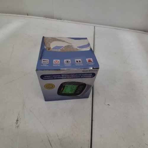 WRIST DIGITAL BLOOD PRESSURE MONITOR - BATTERY OPERATED - FITS WRISTS 5.53" TO 7.67" - WHITE/GREY (MODEL: BSX315) image 5