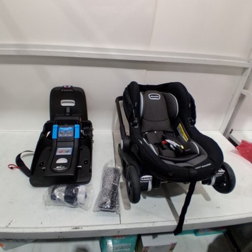 EVENFLO 3-IN-1 SHYFT DUALRIDE INFANT CAR SEAT AND STROLLER COMBO - BEAUFORT/BLACK (MODEL: CS150112460C) image 3