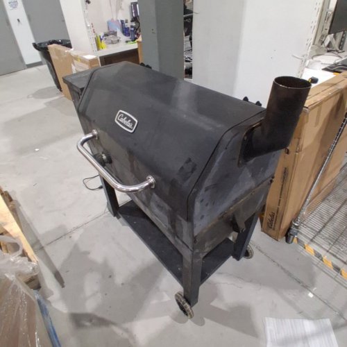 BPS SMOKE STATION PELLET GRILL - 36" - BLACK (MODEL: CAB-3621) image 3