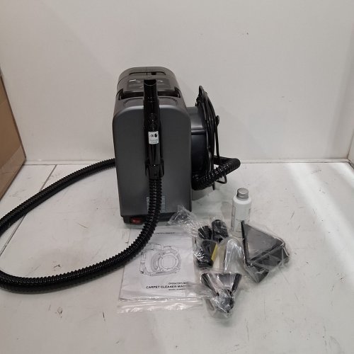STARRYBOT PORTABLE CARPET CLEANER MACHINE WITH STEAM AND HEATING TECHOLOGY - 40OZ - GREY (MODEL: ET2314) image 3