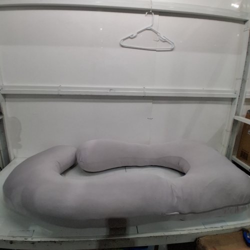 FULL BODY CONTOUR U PILLOW FOR PREGNANT WOMEN - 54" X 29" - LIGHT PURPLE image 2