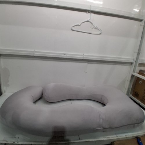 FULL BODY CONTOUR U PILLOW FOR PREGNANT WOMEN - 54" X 29" - LIGHT PURPLE image 3