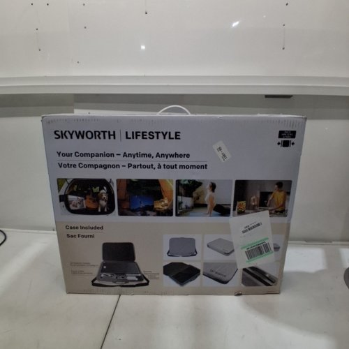 SKYWORTH 24" PORTABLE SMART GOOGLE TV WITH IN-BUILT BATTERY, DOLBY AUDIO, PROTECTIVE CASE - 1080P HD - 24" - WHITE/BROWN (MODEL: 24P150) image 15