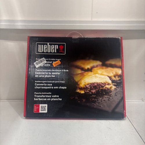 WEBER GENESIS FULL-SIZE BBQ GRIDDLE - 400 SERIES (MODEL: 6789) image 4