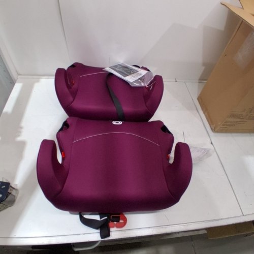 2PK DIONO SOLANA NO LATCH BACKLESS BOOSTER SEAT - 40-120LB CAPACITY - PINK (MODEL: 32061-NA-01) image 3
