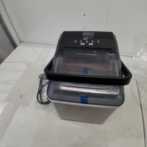 KOOLATRON COUNTERTOP ICE MAKER/MACHINE - 26LBS - STAINLESS/BLACK - (MODEL: KIM26-SS) image 3