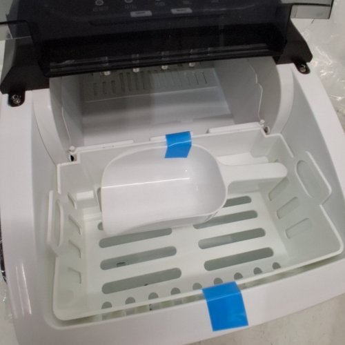 KOOLATRON COUNTERTOP ICE MAKER/MACHINE - 26LBS - STAINLESS/BLACK - (MODEL: KIM26-SS) image 4