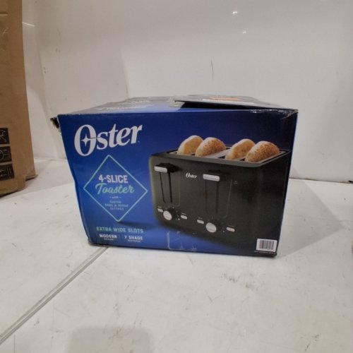 OSTER EXTRA-WIDE SLOTS 4-SLICE TOASTER - BLACK (MODEL: OTST-00MNBK4S-GB24) image 5