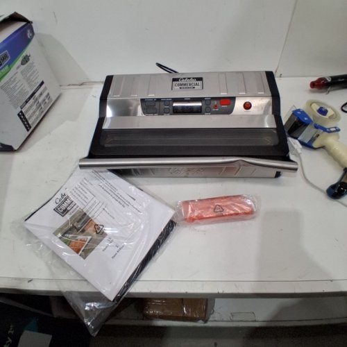 BPS COMMERCIAL GRADE VACUUM SEALER - 15" - SILVER - (MODEL: 541938) image 3