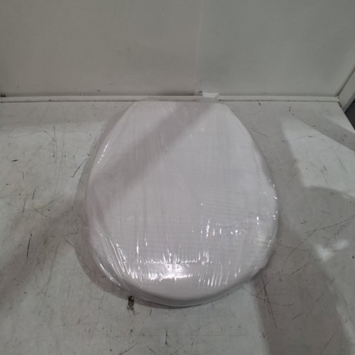GARVEE WHITE ELONGATED TOILET SEAT QUIET CLOSE COVER AND SEAT, EASY TO CLEAN AND STAIN-RESISTANT, RESIDENTIAL TOILET SEAT WITH LID - 16.5" - WHITE (MODEL: PHO_11GXF0S9) image 2