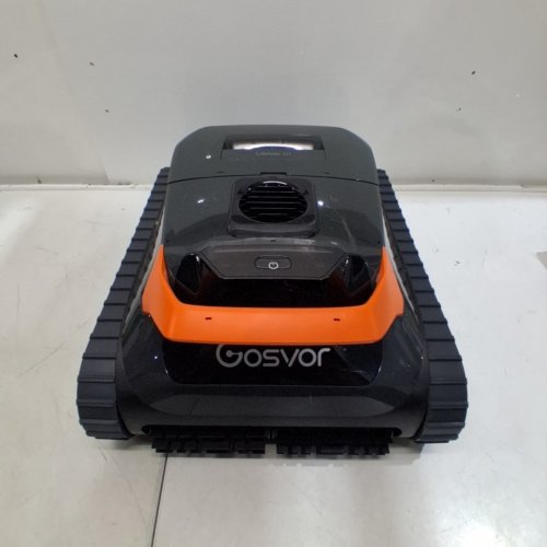 GOSVOR 4-IN-1 POOL ROBOT VACUUM - UPTO 200MIN RUNTIME, DOUBLE FILTRATION, SMART NAVIGATION AND APP - FOR POOLS UPTO 2153SQ.FT - BLACK/ORANGE - (MODEL: LITEVAC G1) image 4