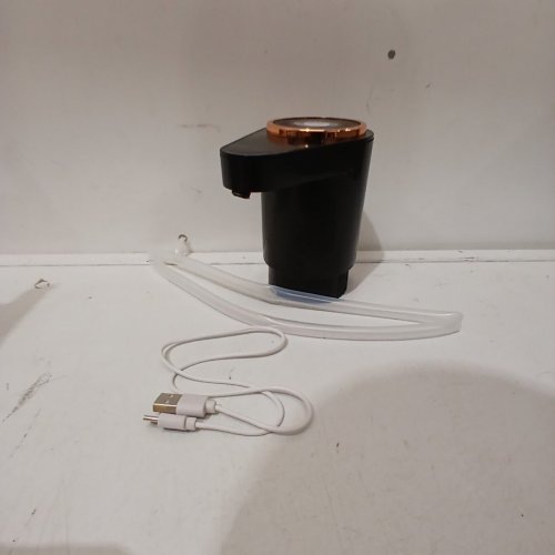 PORTABLE WATER DISPENSER ATTACHMENT - FOR 5 GALLON JUGS - BLACK image 2