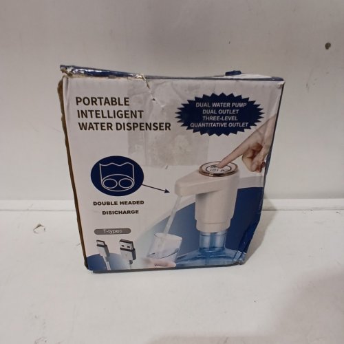 PORTABLE WATER DISPENSER ATTACHMENT - FOR 5 GALLON JUGS - BLACK image 3