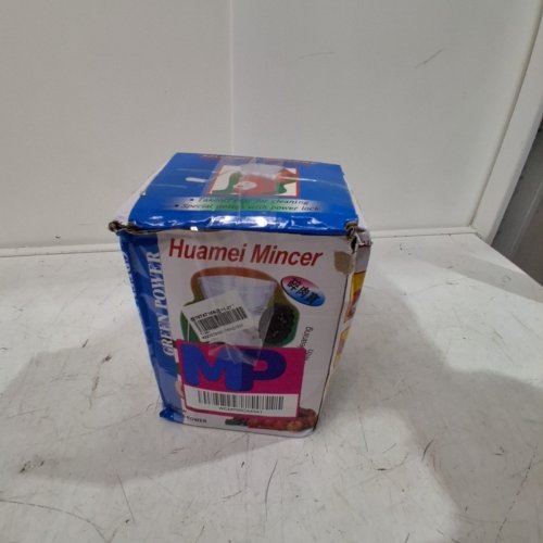 HUAMEI MANUAL HAND-CRANK MINCER - RED AND WHITE (MODEL: LH-22CW) image 5