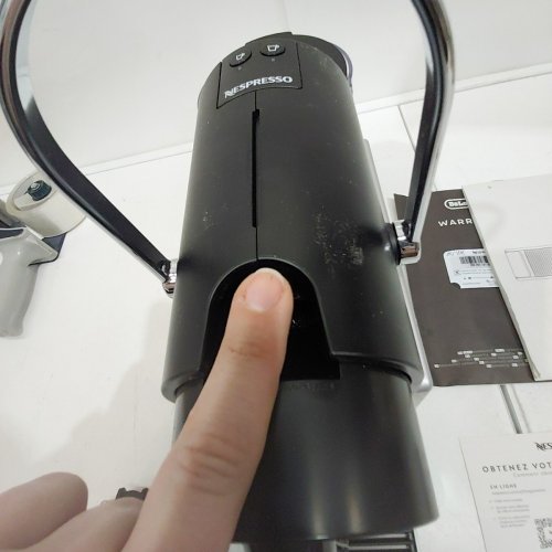 DELONGHI BY NESPRESSO PIXIE AUTOMATIC COFFEE MACHINE - SILVER (MODEL: EN127.S) image 4