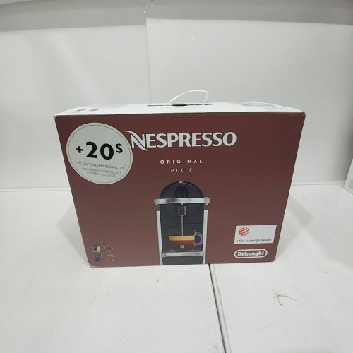 DELONGHI BY NESPRESSO PIXIE AUTOMATIC COFFEE MACHINE - SILVER (MODEL: EN127.S) image 5