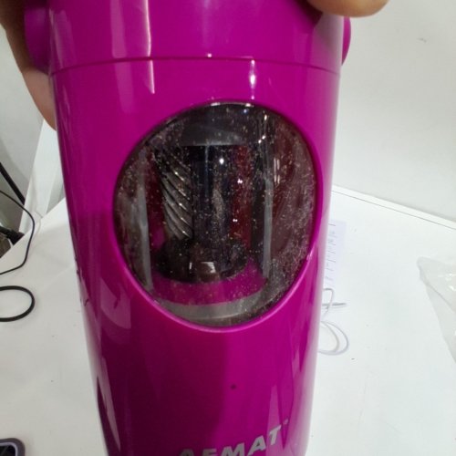 AFMAT FULLY AUTOMATIC PENCIL SHARPENER THAT FITS MOST PENCILS - PINK (PSX5GN) image 4