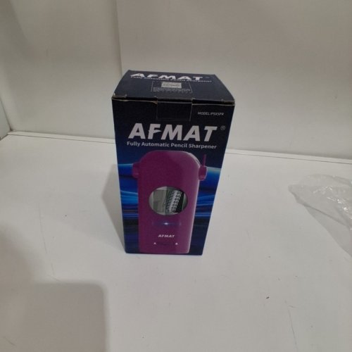 AFMAT FULLY AUTOMATIC PENCIL SHARPENER THAT FITS MOST PENCILS - PINK (PSX5GN) image 6