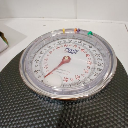 PHYSIO LOGIC PRO SERIES 300LB weight SCALE - BLACK/WHITE (model: 116-955) image 3