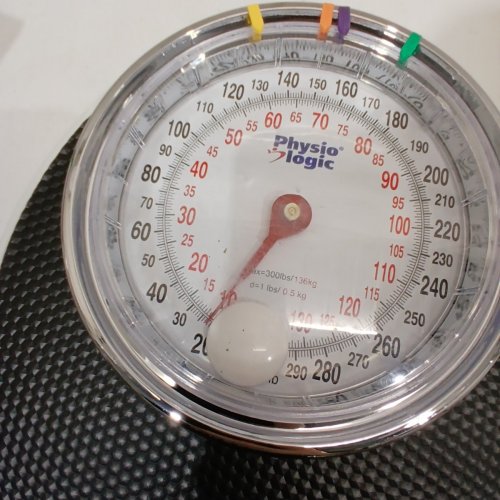 PHYSIO LOGIC PRO SERIES 300LB weight SCALE - BLACK/WHITE (model: 116-955) image 4