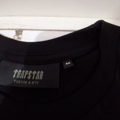 MEN'S TRAPSTAR GRAPHIC T-SHIRT - MEDIUM - BLACK image 3