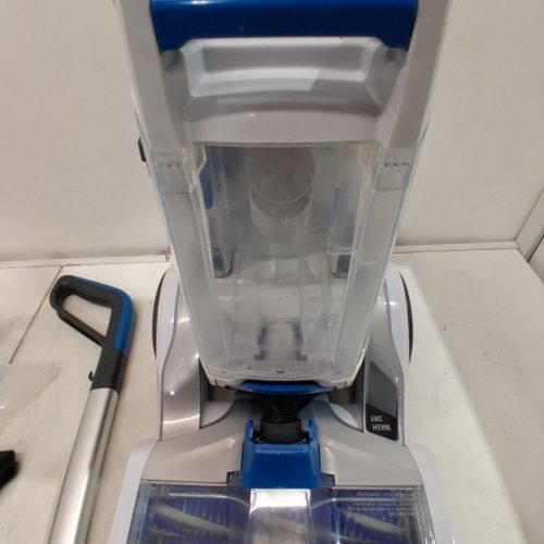 HOOVER AUTOMATIC UPRIGHT SMARTWASH+ WET CARPET CLEANER WITH INTELLISENSE PUSH-FORWARD - 8FT HOSE - WHITE/BLUE (MODEL: FH52007VCD) image 4