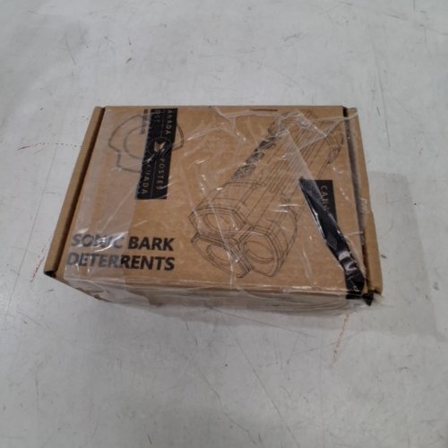 ULTRASONIC DOG BARK TRAINER WITH LIGHTS AND SOUND - ORANGE/BLACK image 4