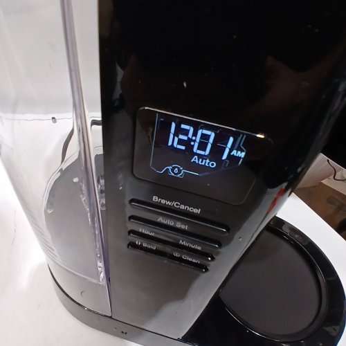 KITCHENAID DIGITAL DRIP COFFEE MAKER - 12 CUP GLASS CARAFE - ONYX BLACK (MODEL: KCM1208OB) image 2
