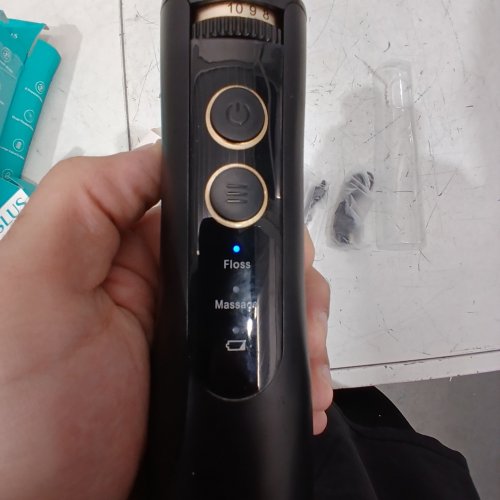 COSLUS E40 WATER PORTABLE FLOSSER FOR TEETH WITH10 PRECISE PRESSURE SETTINGS - BLACK (MODEL:E40) image 2